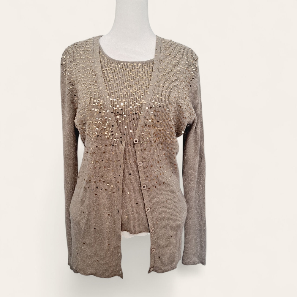 Chic Tan Women's Cardigan